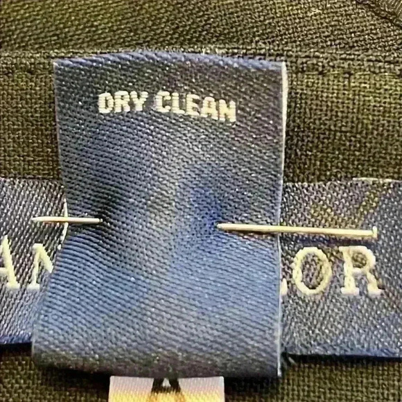 Ann Taylor Women’s Pencil Skirt Size 10 Black w/Pattern - Picture 5 of 8